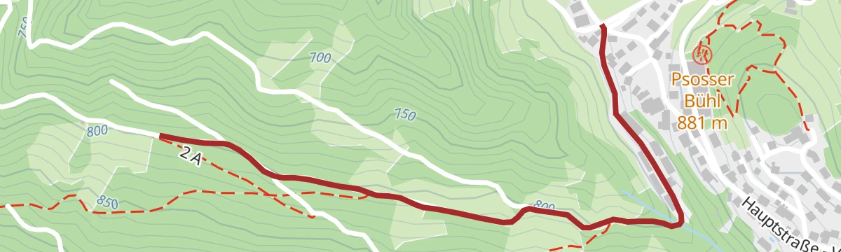 Route map: Escursione per famiglie al Razzo sull'Albero a Collepietra